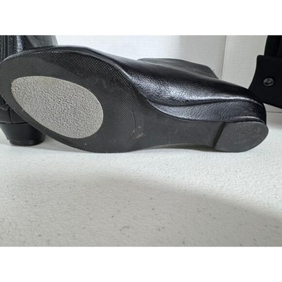 "LUMIANI" RARE Vintage Leather Ankle Boots Witchy Prairie Western Gunne Sax - Picture 9 of 16